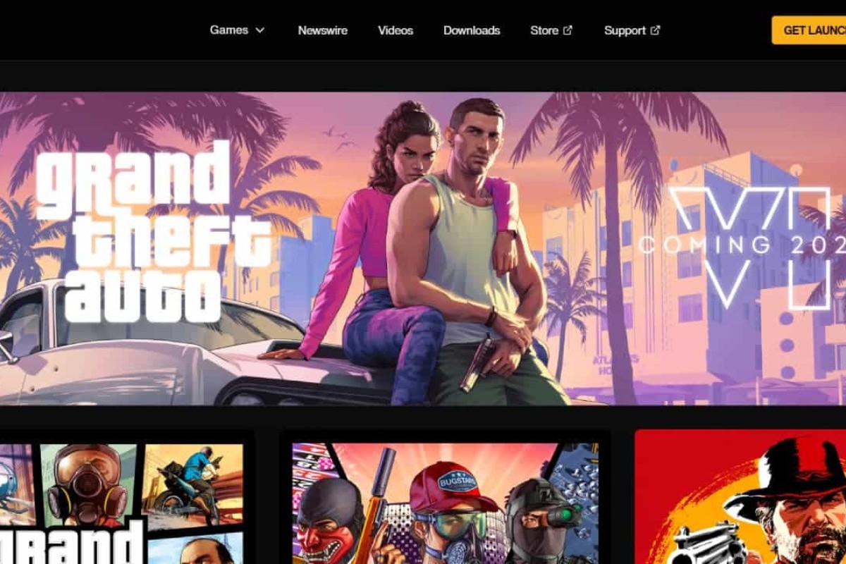 All New GTA 6 Officially Appears on Rockstar Games' Website, Grand Theft Auto VI Set to Arrive in 2025